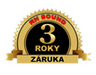 3 roky záruka